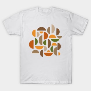 abstract circles semicircles spheres T-Shirt